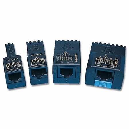 Siemon TEST ADAPTER S110-MOD JACK, CAT 5E/8WX8P/T568A, TAP-110-T4